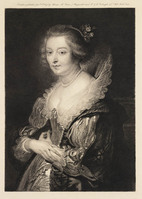 KG 17768a
<br/>
Portret van Isabelle Brandt
<br/>
<em>Flameng, Léopold (1831-1911)</em>